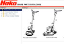 Hako Spare Parts Catalogue web site